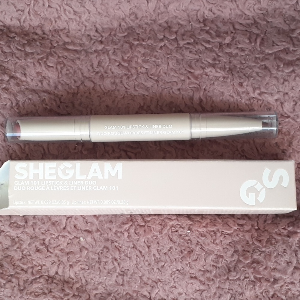 Brand New SHEGLAM Lipstick & Liner Duo